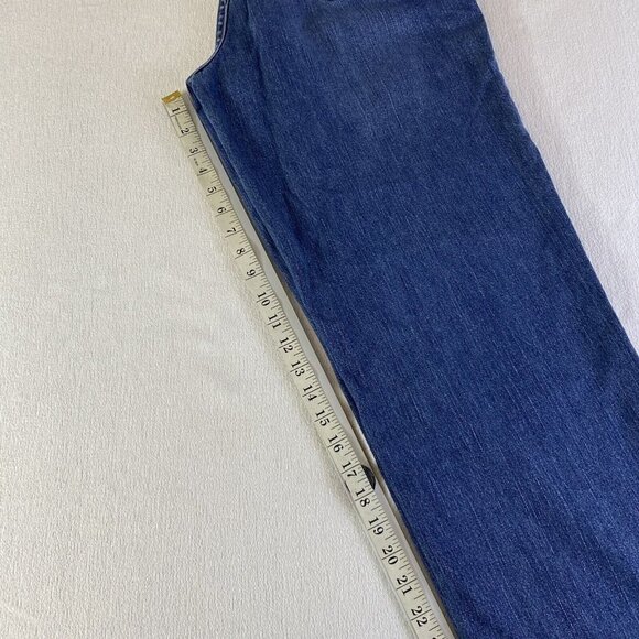 Eddie Bauer Womens 16R Straight Leg Medium Wash Jeans - Picture 10 of 14